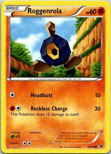 Roggenrola - 50/98 - Common